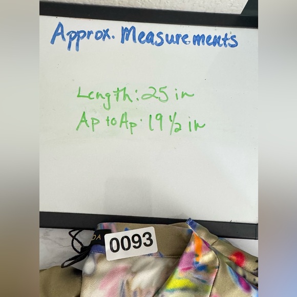 Escada Neela Silk Cowl Neck Blouse Sz 4 Multicolor Elegant Silk Top - Picture 9 of 9